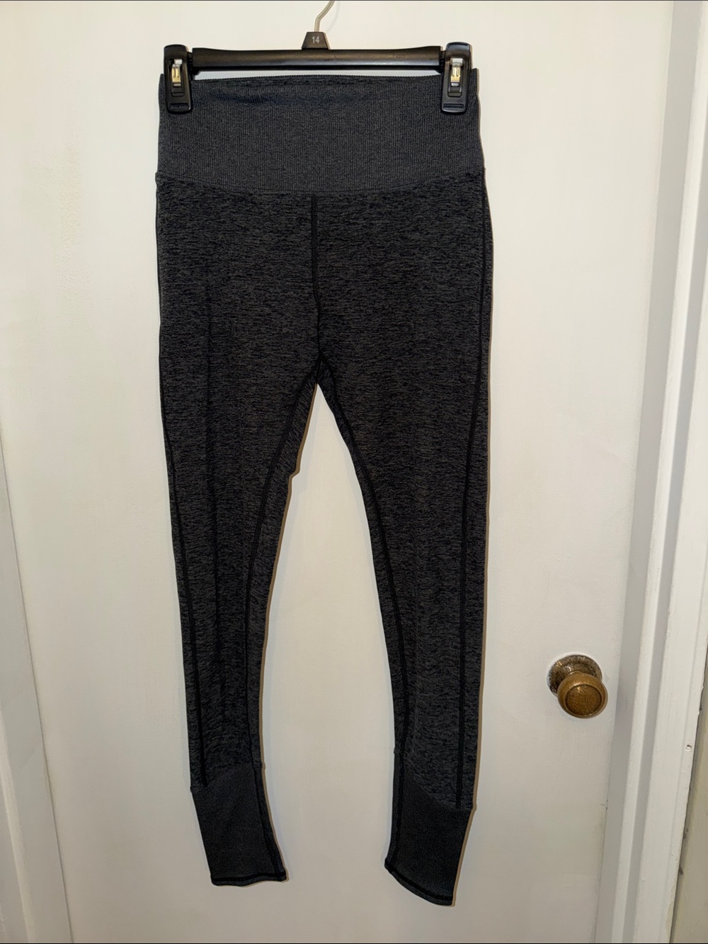 ALO Yoga Women's High-Waist Dark Heather Grey Leggings